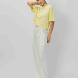 Sa Su Phi Cashmere Cropped T-Shirt