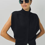 SASUPHI Shortsleeve Cardigan with Zip