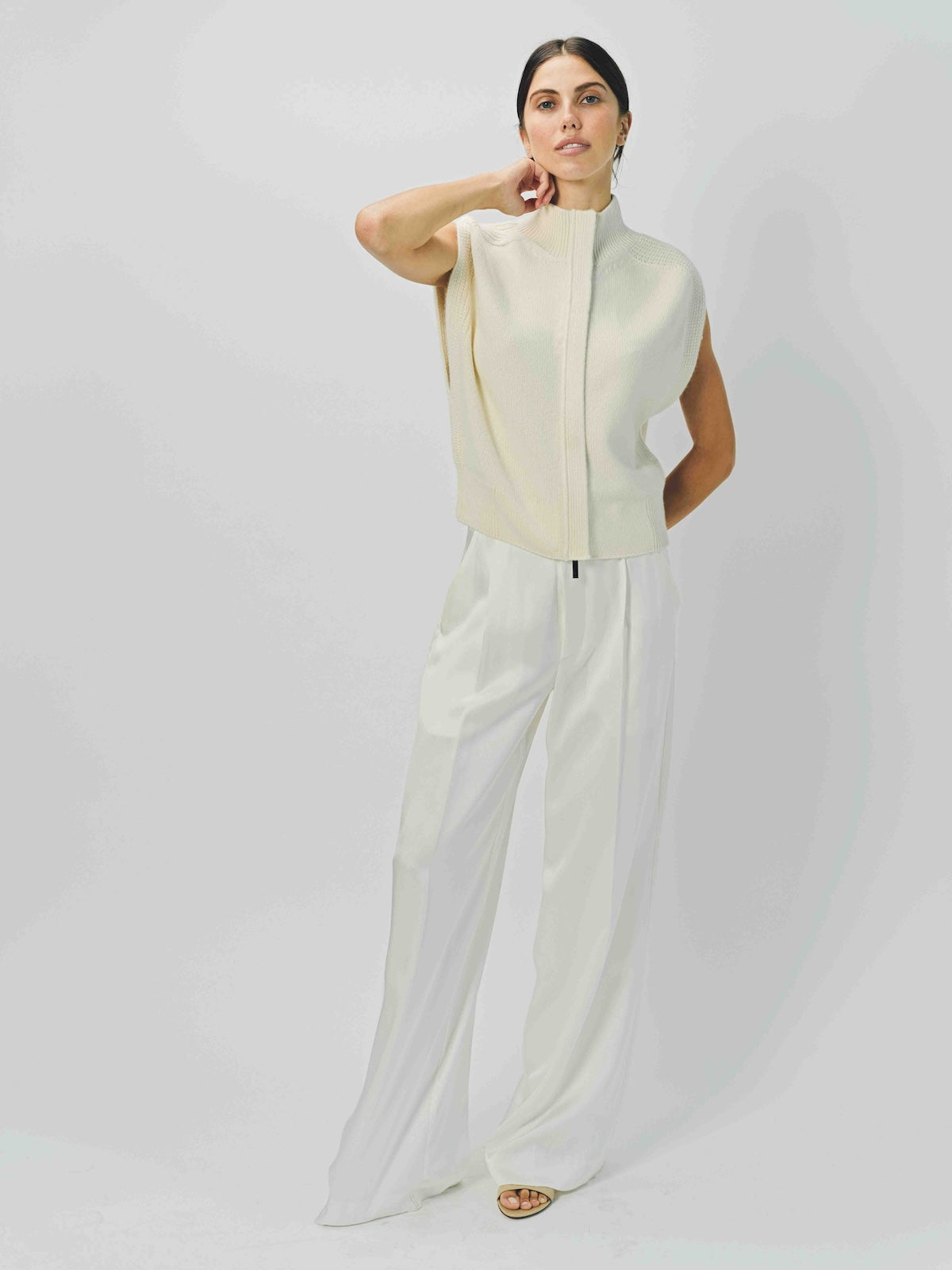 Sa Su Phi S/L Cashmere Matilda Zipped Cardigan