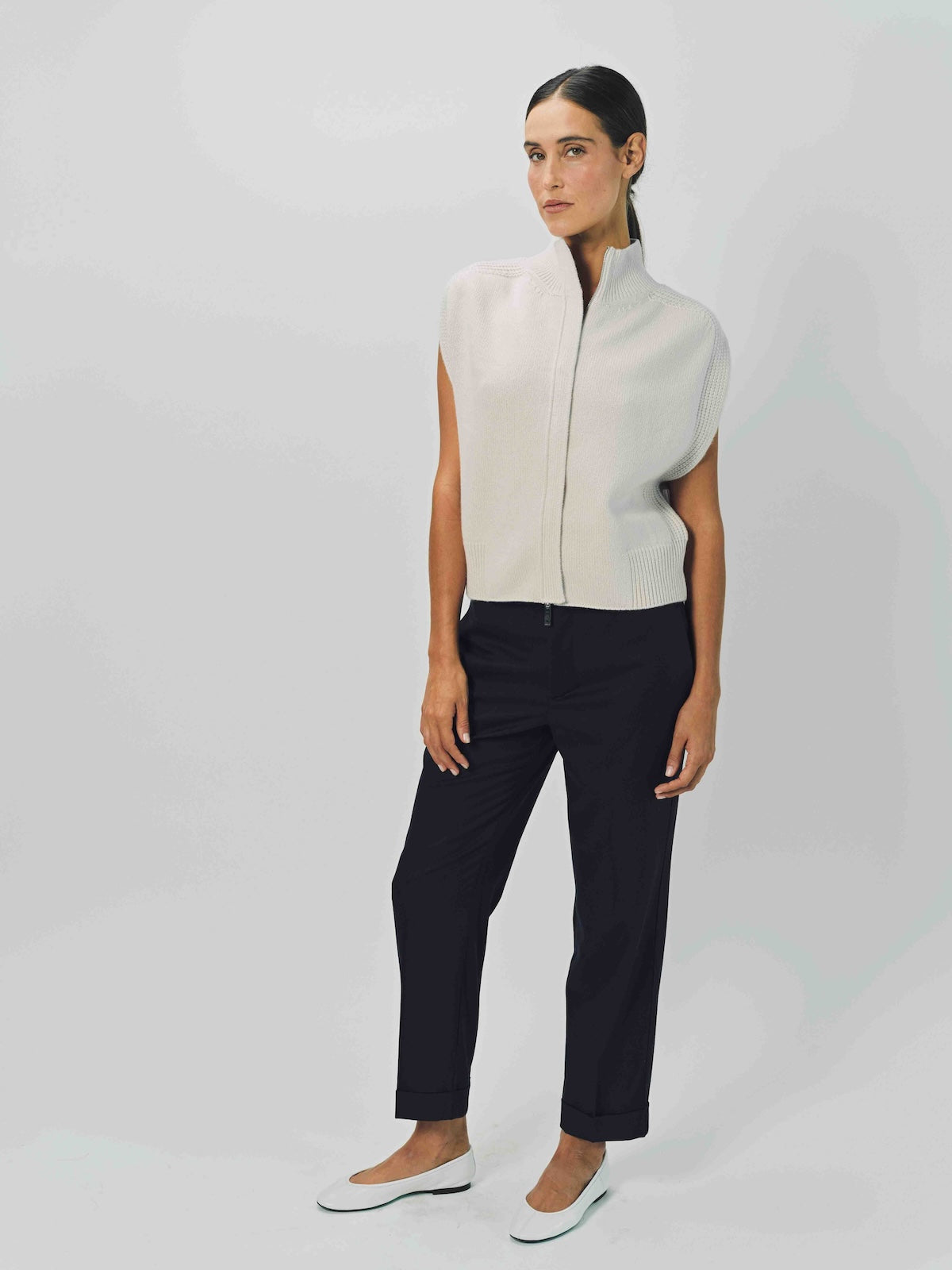 Sa Su Phi S/L Cashmere Matilda Zipped Cardigan