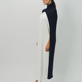 Sa Su Phi Cashmere/Silk Long Ribbed Poncho Cape