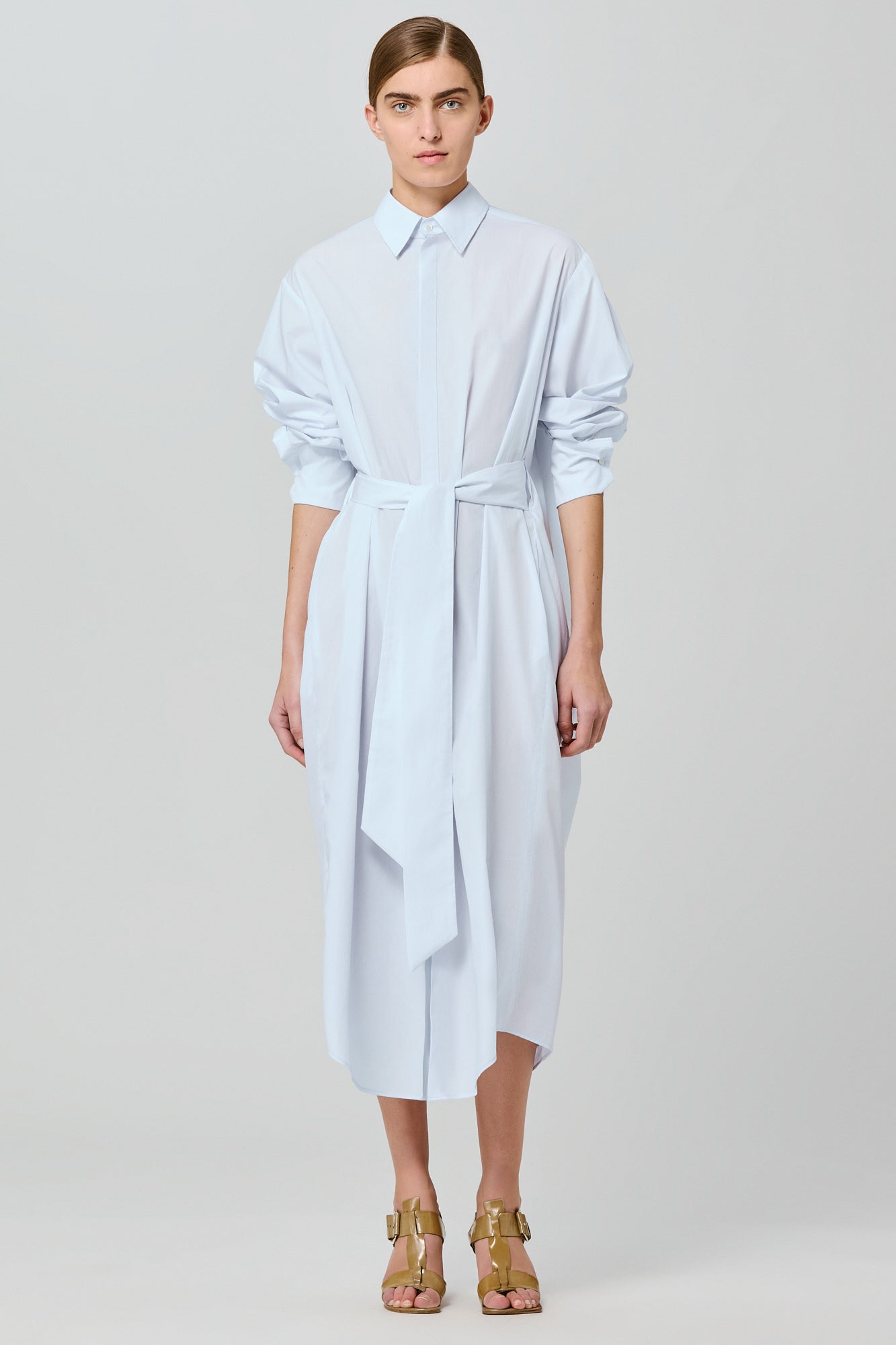Baloon Dress - Light Blue