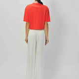 Sa Su Phi Cashmere Cropped T-Shirt