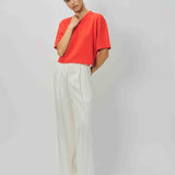 Sa Su Phi Cashmere Cropped T-Shirt