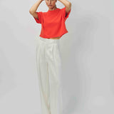 Sa Su Phi Cashmere Cropped T-Shirt