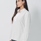 Sofie D'Hoore Beuys LS Washed Cotton Poplin Shirt 32 / White