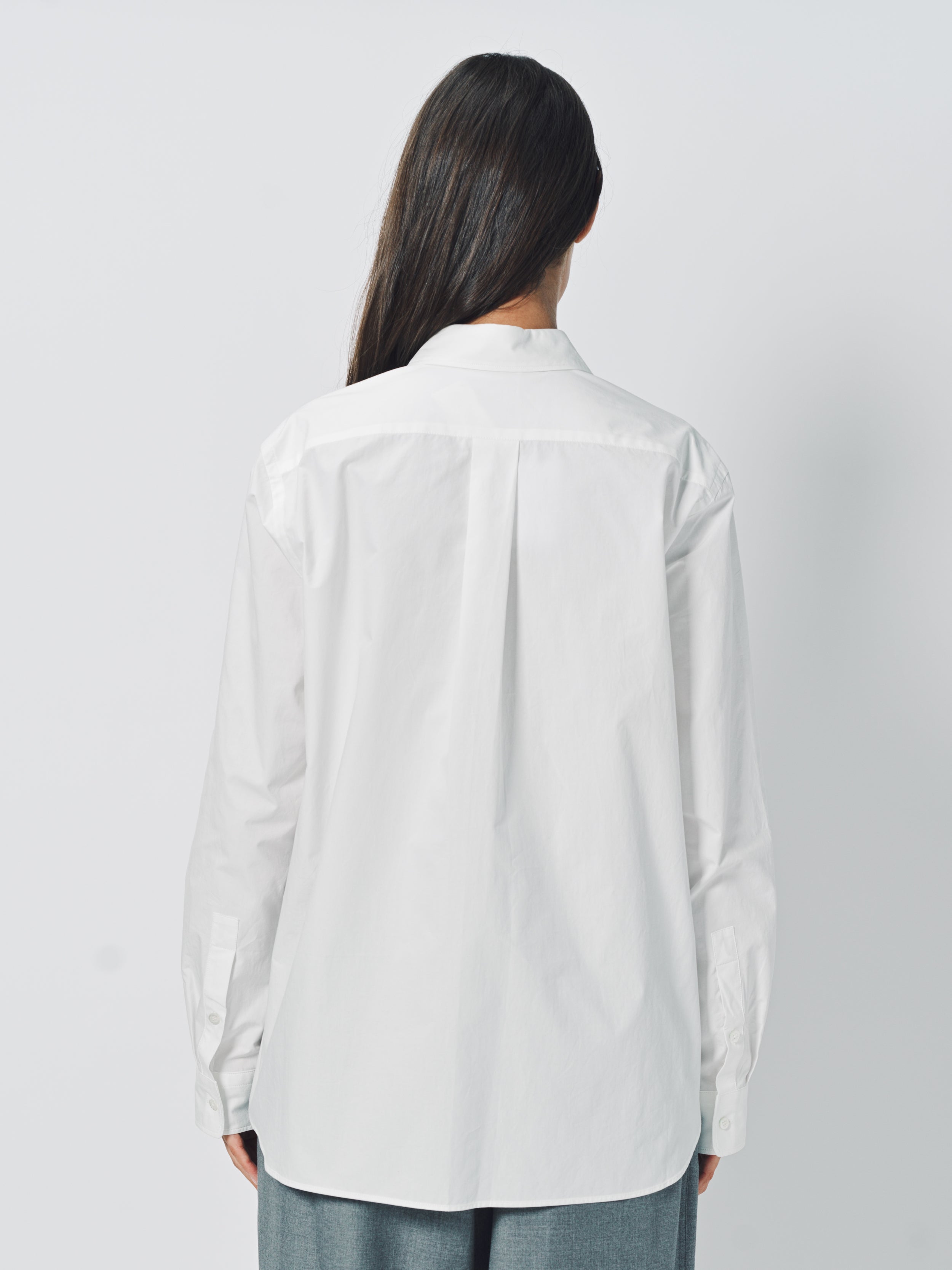 Sofie D'Hoore Beuys LS Washed Cotton Poplin Shirt 32 / White