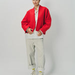 Sofie D'Hoore Wool Cashmere Kimono Capa Cropped Jacket 32 / Lipstick
