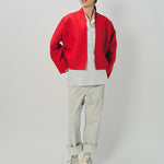 Sofie D'Hoore Wool Cashmere Kimono Capa Cropped Jacket 32 / Lipstick