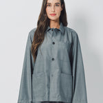 Sofie D'Hoore Cimabue Jacket in Wool 32 / Grey Melange