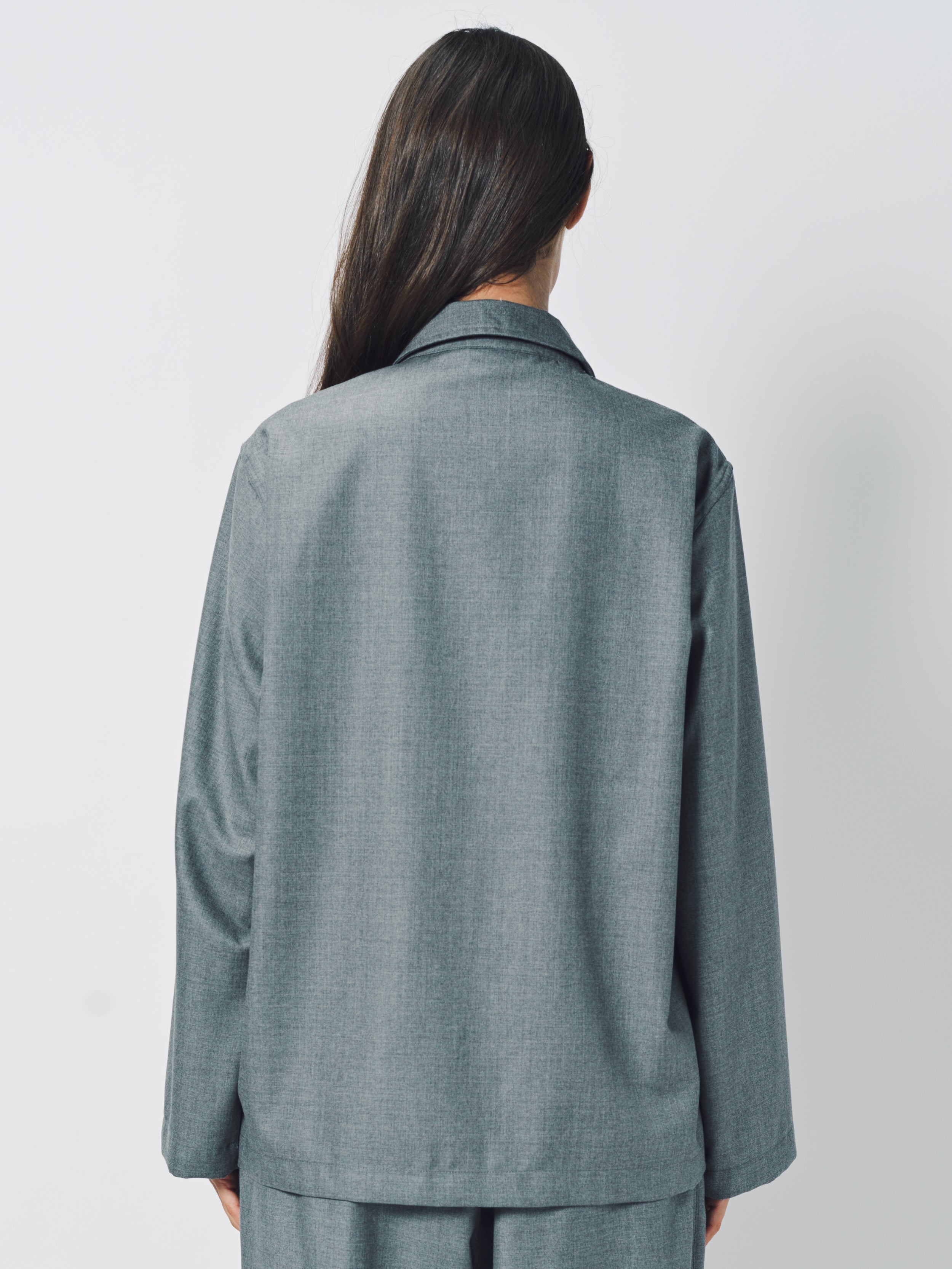 Sofie D'Hoore Cimabue Jacket in Wool 32 / Grey Melange