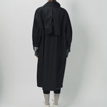 Sofie D'Hoore Woven Nylon Curtis Trench Coat 32 / Black