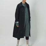 Sofie D'Hoore Woven Nylon Curtis Trench Coat 32 / Black