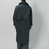 Sofie D'Hoore Woven Nylon Curtis Trench Coat 32 / Xanadu