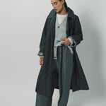 Sofie D'Hoore Woven Nylon Curtis Trench Coat 32 / Xanadu