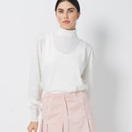 Sofie D'Hoore Maffel High Neck Pullover in Wool S / Off White