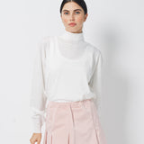 Sofie D'Hoore Maffel High Neck Pullover in Wool S / Off White