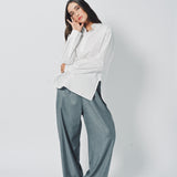 Sofie D'Hoore Superfine Wool Pasch Pant 32 / Mid Grey Melange