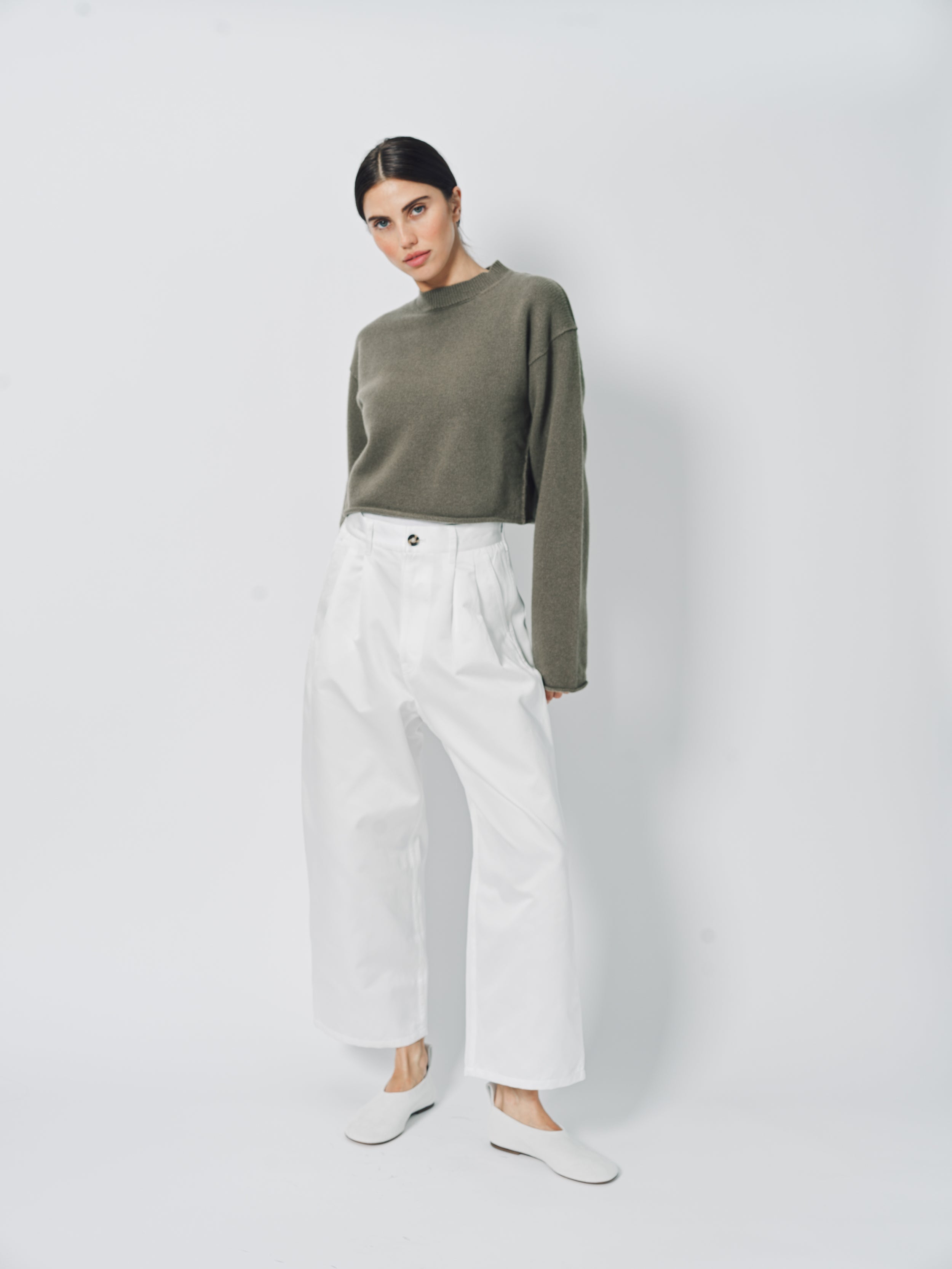 Sofie D'Hoore Polke Loose Fit Pant 32 / Swan