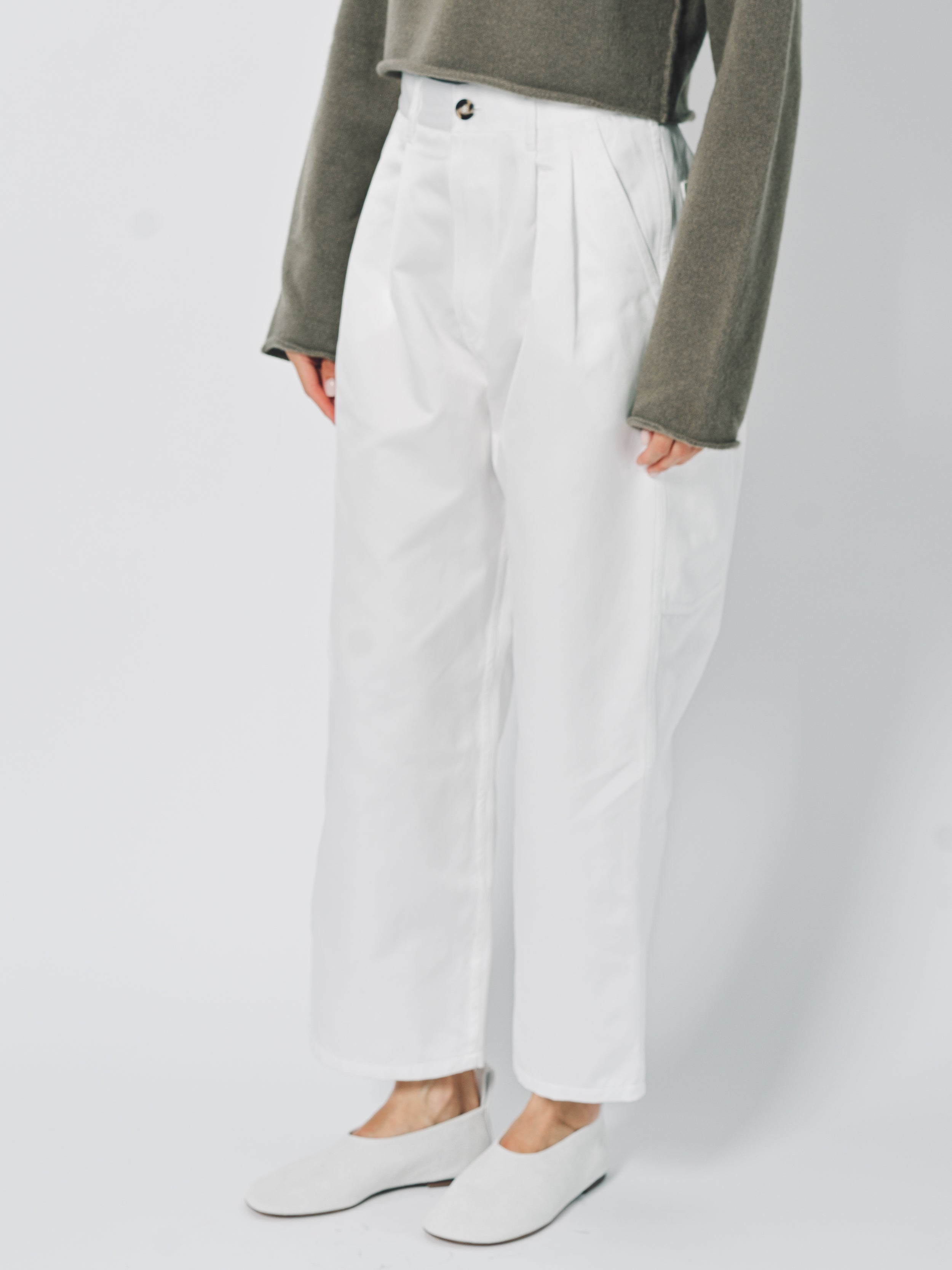 Sofie D'Hoore Polke Loose Fit Pant 32 / Swan