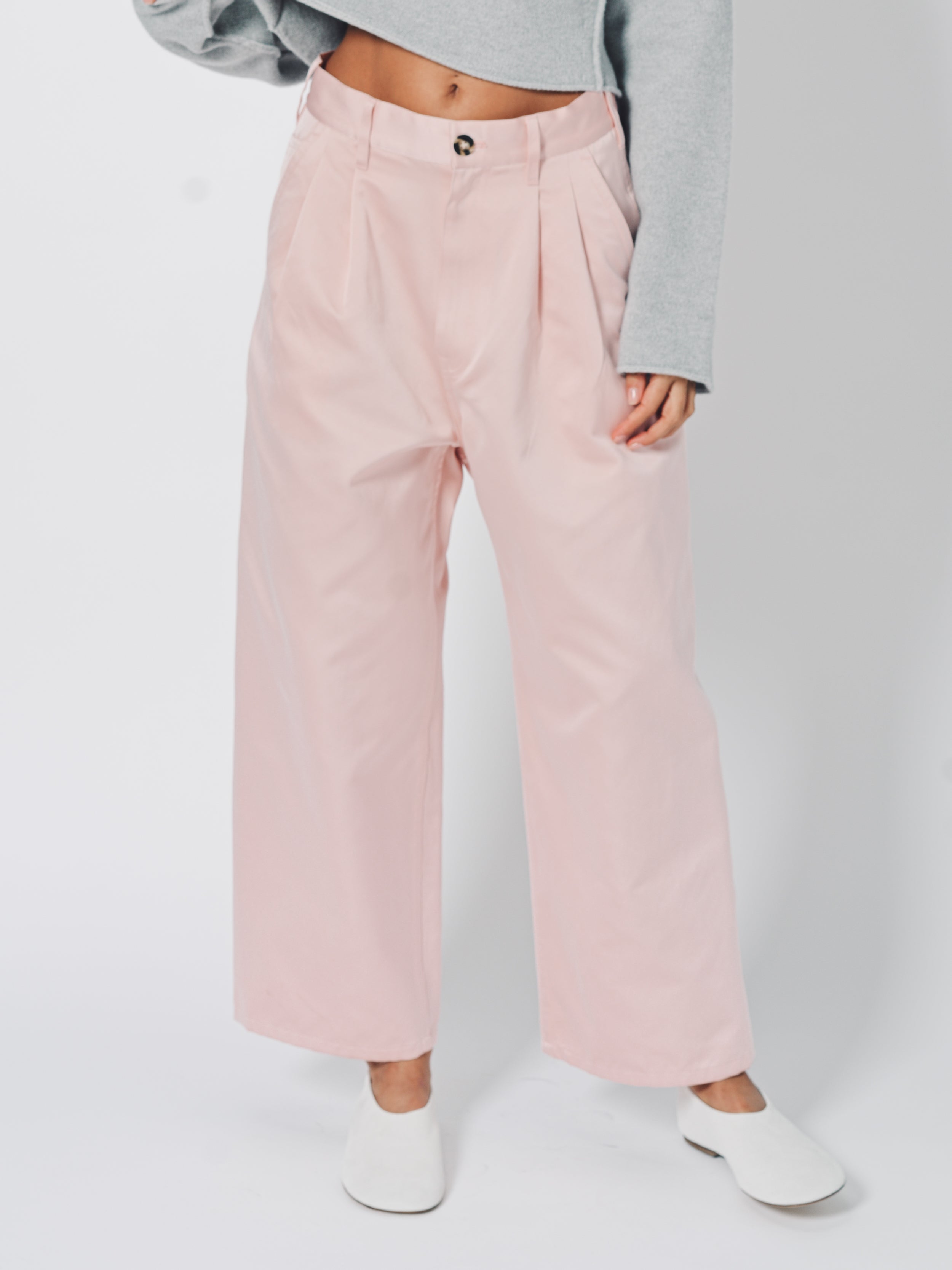 Sofie D'Hoore Polke Loose Fit Pant 34 / Petal