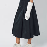 Sofie D'Hoore Sisli Skirt in Satin 32 / Black