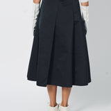 Sofie D'Hoore Sisli Skirt in Satin 32 / Black