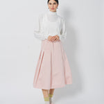 Sofie D'Hoore Sisli Skirt in Satin 32 / Petal