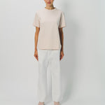 Sofie D'Hoore Cotton Tag SS Crew Neck T-Shirt 36 / Petal
