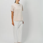 Sofie D'Hoore Cotton Tag SS Crew Neck T-Shirt 36 / Petal