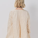 Daniela Gregis Spicchi Collo Lavata Shirt Nocciola / One size
