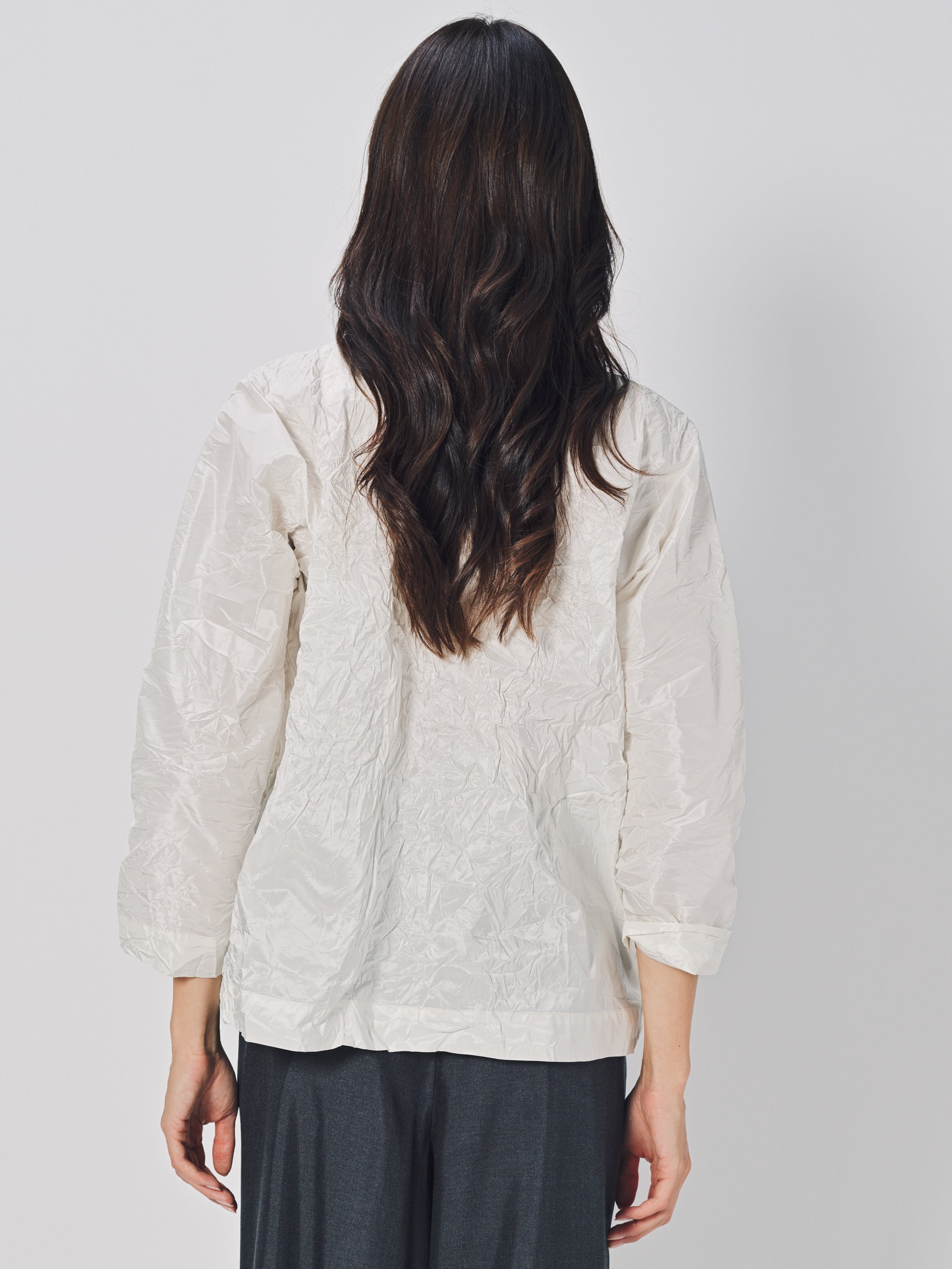 Daniela Gregis Collo Di CM Fondo Shirt Bianco Avorio / One size