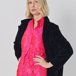 Daniela Gregis Spicchi Colleto Lavata Shirt Fuschia Rosso / One size