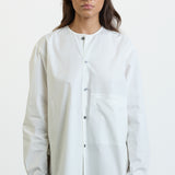 Sofie D'Hoore Barna Cotton Long Sleeve Henley Shirt
