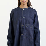 Sofie D'Hoore Barna Cotton Long Sleeve Henley Shirt