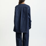 Sofie D'Hoore Barna Cotton Long Sleeve Henley Shirt