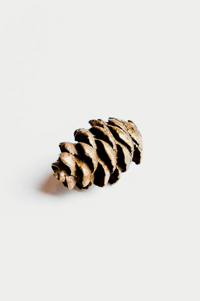 Small Bronze Pinecone
