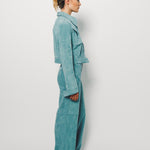 Leoncino Jacket S / Aquamarine