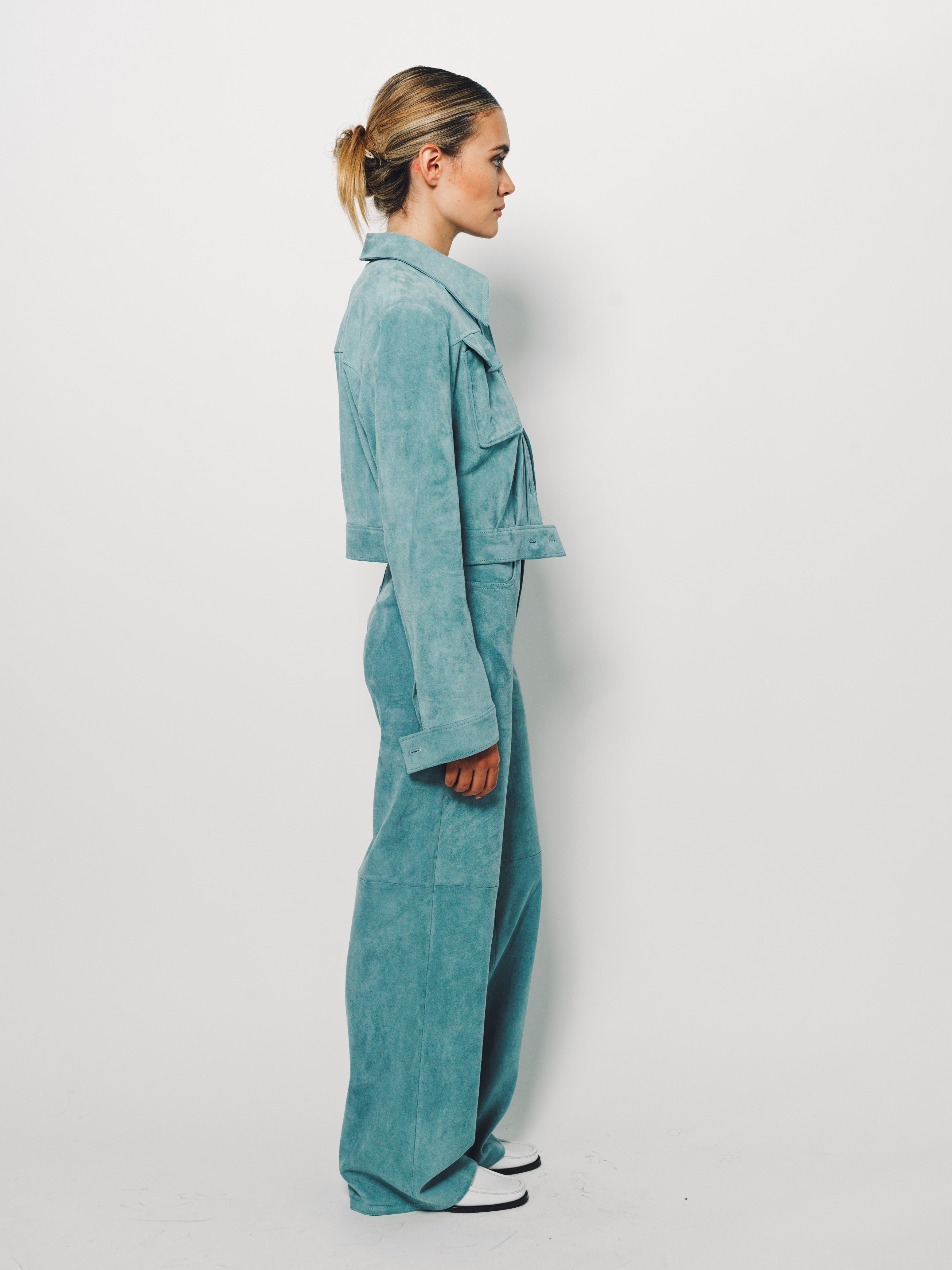 Leoncino Jacket S / Aquamarine