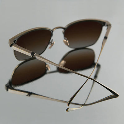 Club 55 Silver and Black Sunglasses