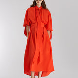 Sa Su Phi Susanna Long Dress w/ Vest