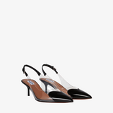 Azzedine Alaia Noir Slingbacks 55