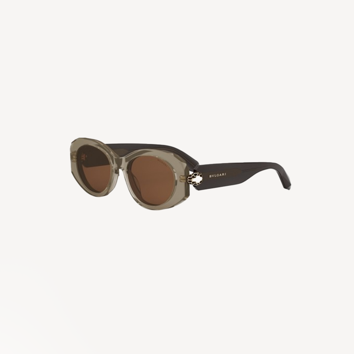 Brown Serpenti Sunglasses