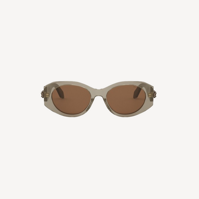 Brown Serpenti Sunglasses