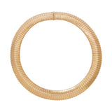 Front view of 18k yg collana d-oro necklace on white background, with no model shown.