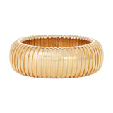 Sidney Garber 18K YG Domed Cuff