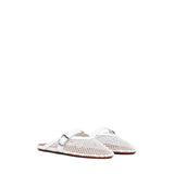 ALAIA Fishnet Flat Mules