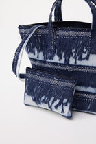 Small Square Basket with Zip