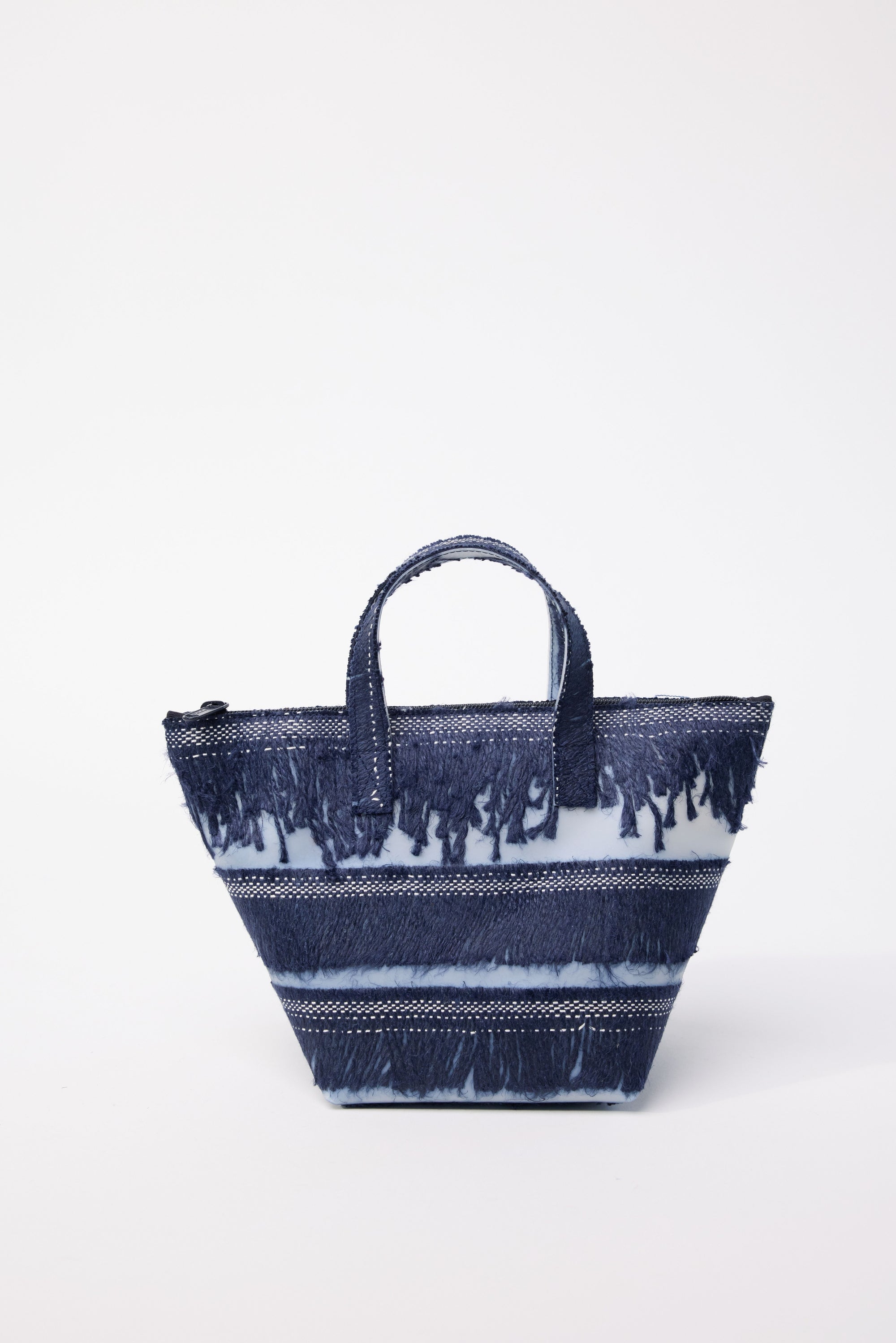 Small Square Basket with Zip