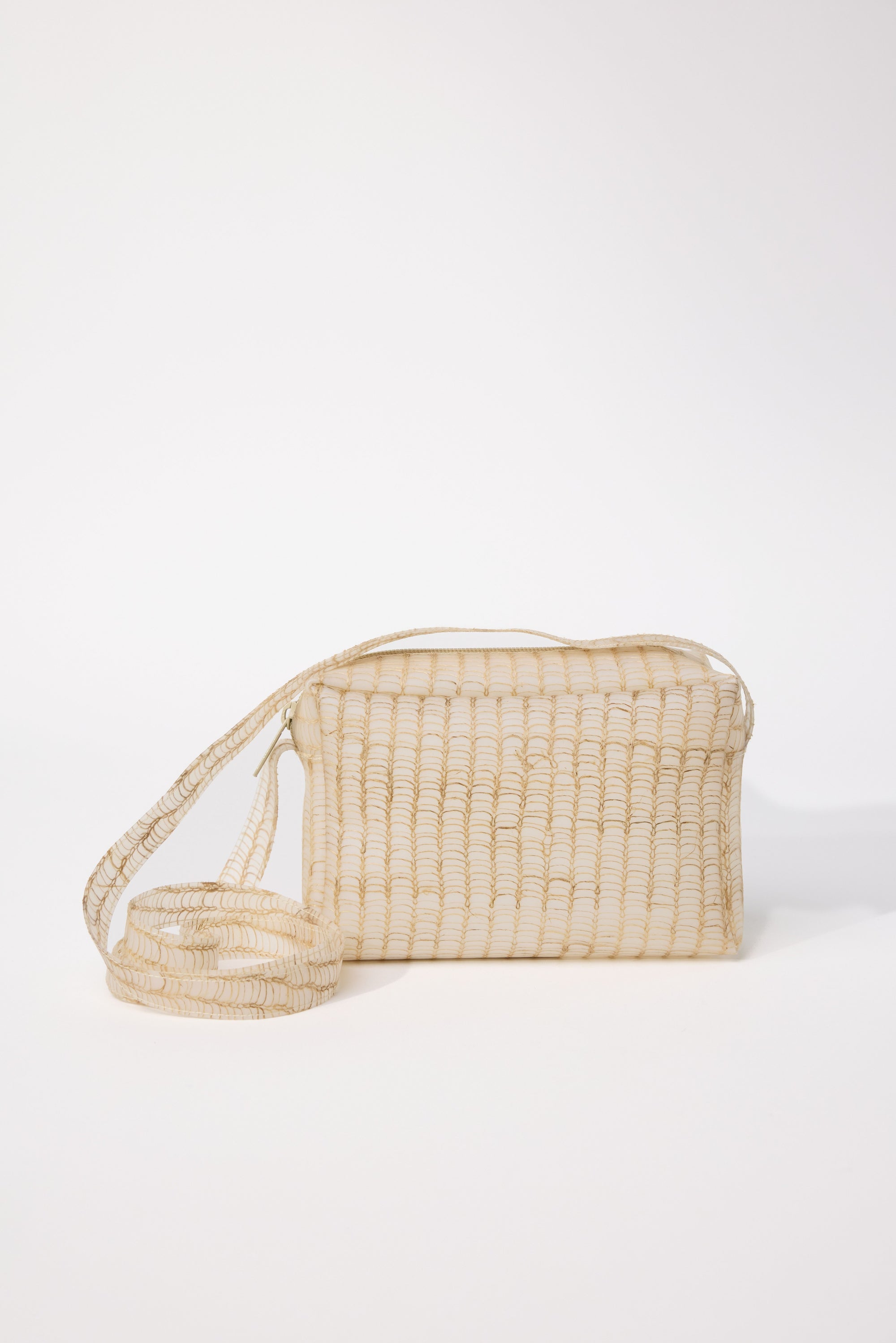 Small Zip Bag with Strap